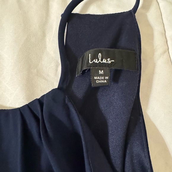 Blue Sleeveless Dress - Picture 3 of 3